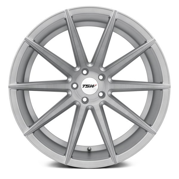 TSW Clypse 19" 8,5J ET35 5x120 Titanium with Metal Brushed Face - obrazek 3