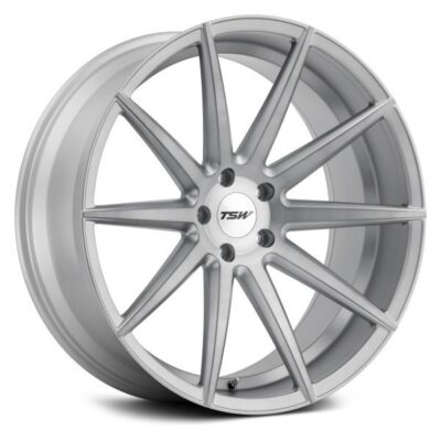 TSW Clypse 20" 10J ET40 5x114,3 Titanium with Matte Brushed Face