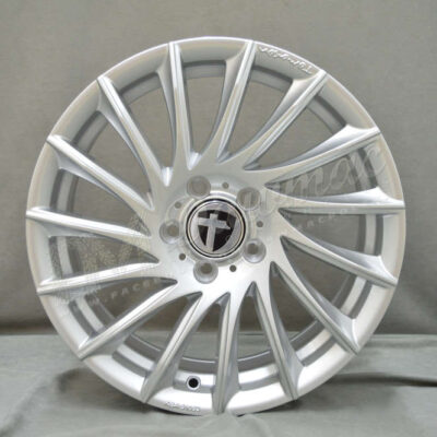 Tomason TN16 17" 7,5J ET35 5x120 Silver Bright