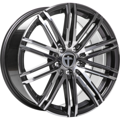 Tomason TN18 18" 8J ET48 5x112 Gunmetal Polished