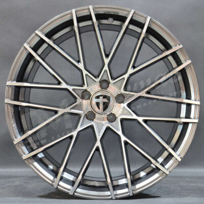 Tomason TN19 21" 10,5J ET35 5x112 Dark Hyper Black Polished