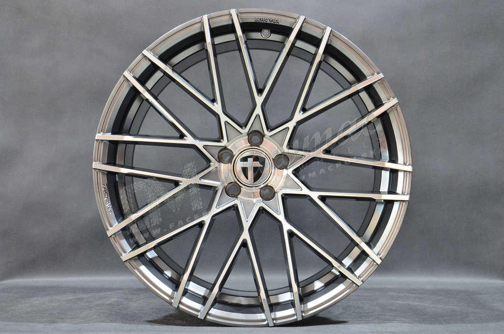 Tomason TN19 21" 10,5J ET35 5x112 Dark Hyper Black Polished