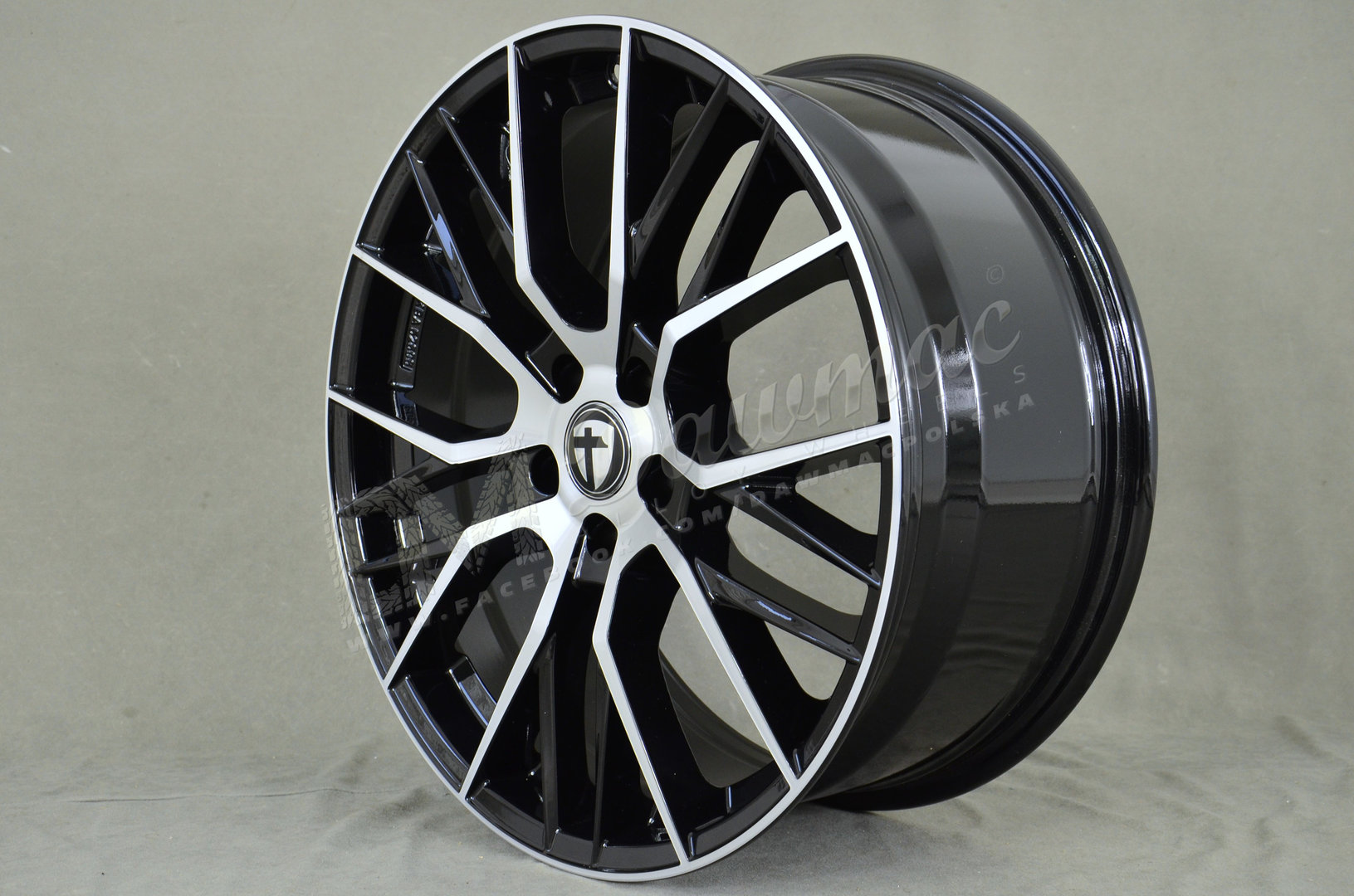 Tomason TN23 20" 8,5J ET30 5x120 Black Diamond Polished - obrazek 3
