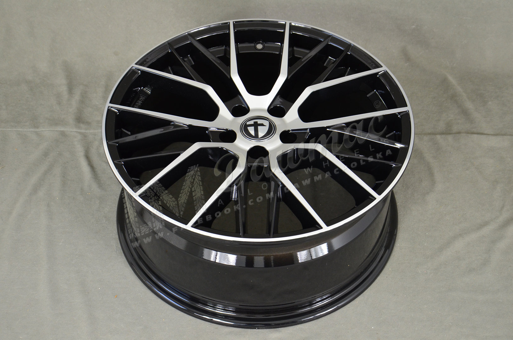 Tomason TN23 20" 8,5J ET30 5x120 Black Diamond Polished - obrazek 5