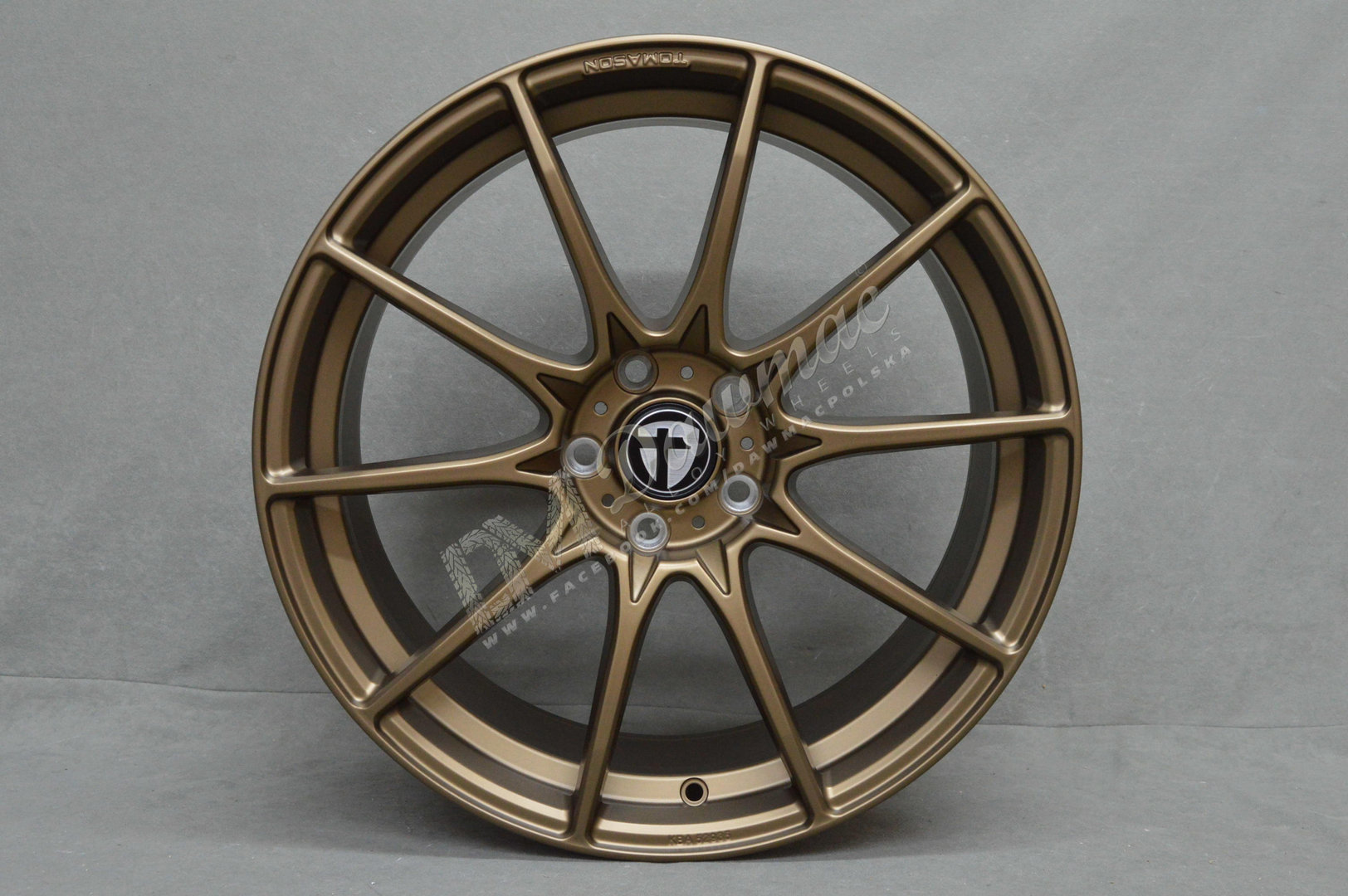 Tomason TN25 19" 8,5J ET45 5x114,3 Mattbronze - obrazek 2