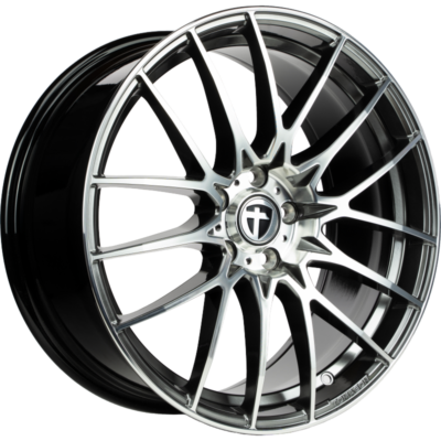 Tomason TN26 20" 8,5J ET45 5x108 Dark Hyperblack Polished