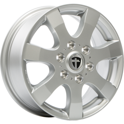 Tomason TN3F 16" 6,5J ET50 5x120 Silver Painted
