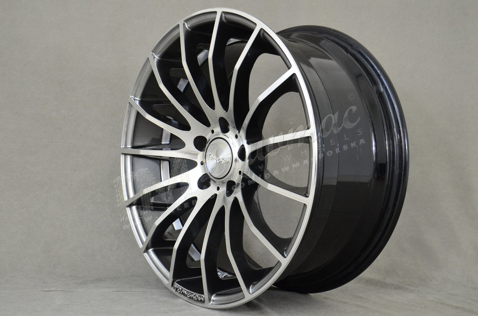 Tomason TN9 19" 8,5J ET35 5x120 Hyper Black Mirror Polished - obrazek 4