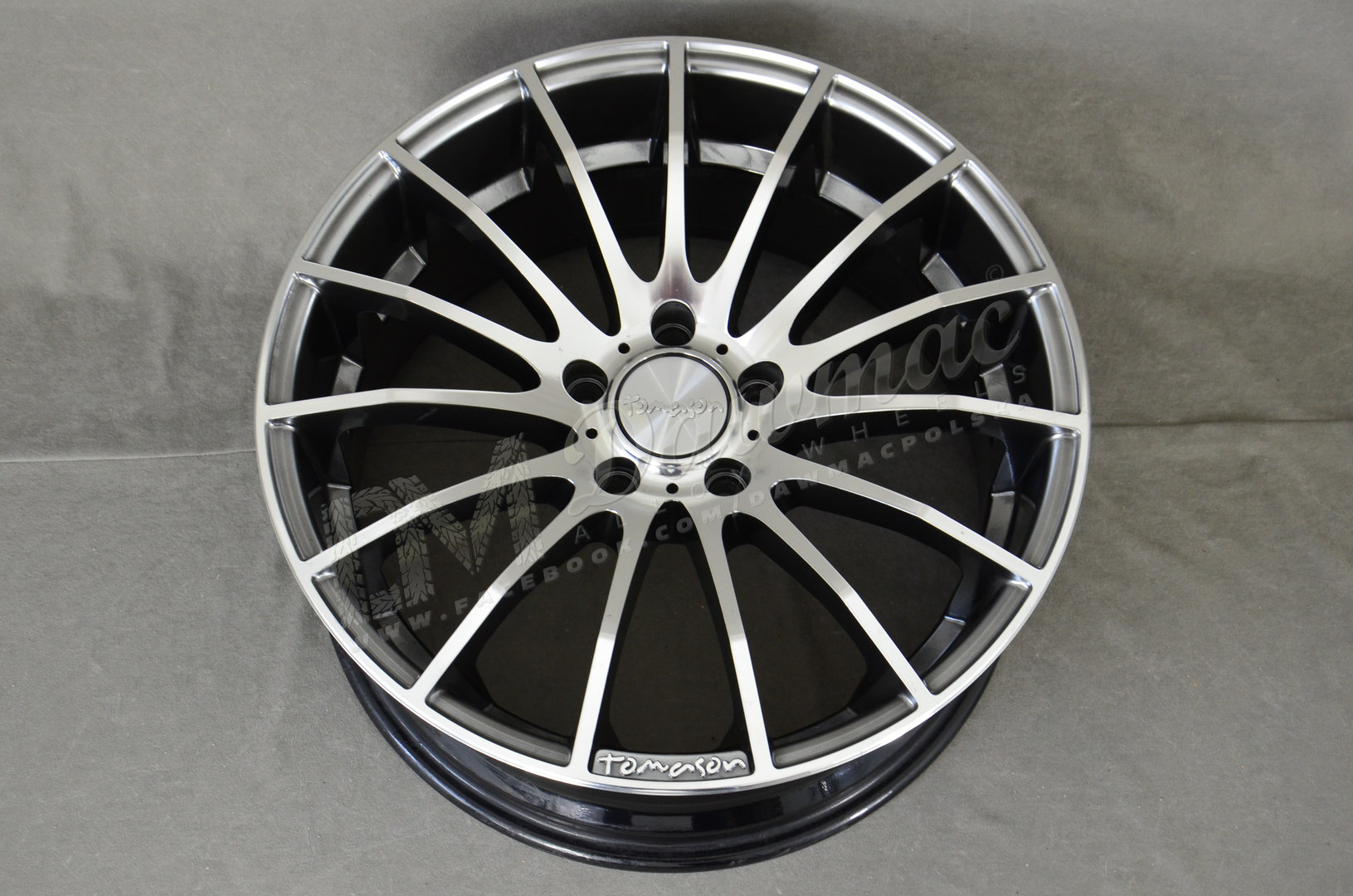 Tomason TN9 19" 8,5J ET35 5x120 Hyper Black Mirror Polished - obrazek 5