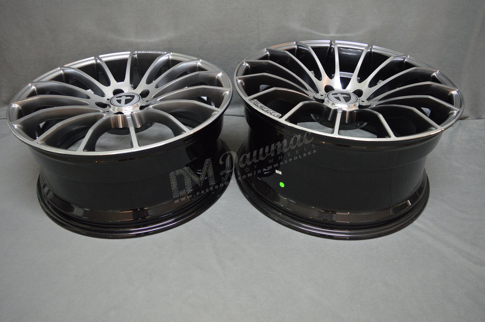 Tomason TN9 19" 8,5J ET40 5x108 Hyperblack Diamond Polished - obrazek 6