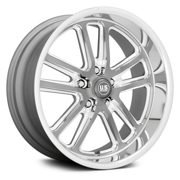 U.S. Mags Bullet 18" 8J ET1 5x120,65 Textured Gunmetal Milled