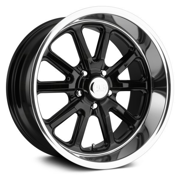 U.S. Mags Rambler 17" 7J ET1 5x114,3 Gloss Black with Diamond Cut Lip - obrazek 2