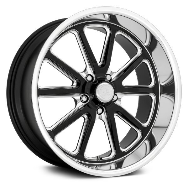 U.S. Mags Rambler 18" 9,5J ET1 5x127 Gloss Black with Milled Accents - obrazek 2