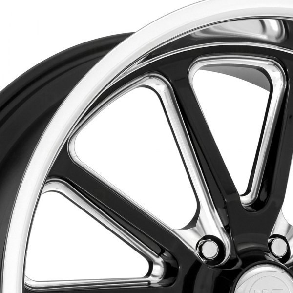 U.S. Mags Rambler 18" 9,5J ET1 5x127 Gloss Black with Milled Accents - obrazek 5