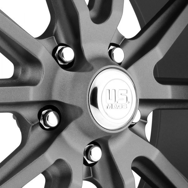 U.S. Mags Rambler 18" 9,5J ET1 5x127 Gunmetal with Diamond Lip - obrazek 6