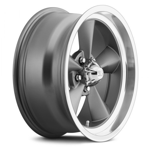 U.S. Mags Standard 15" 7J ET-5 5x114,3 Gunmetal with Diamond Lip - obrazek 4