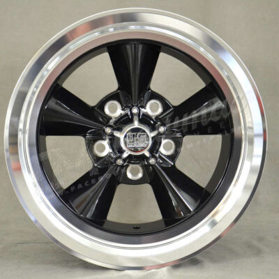 U.S. Mags Standard 17" 8J ET1 5x114,3 Gloss Black with Diamond Lip
