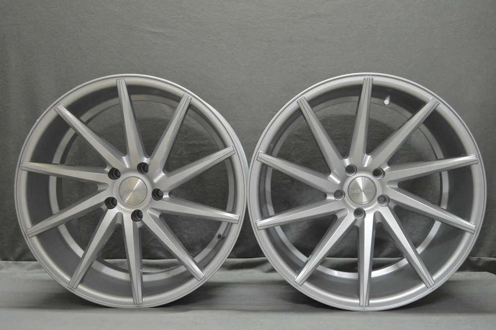 VEEMANN IFGER 20" 9J ET35 + 10J ET45 5x120 Silver