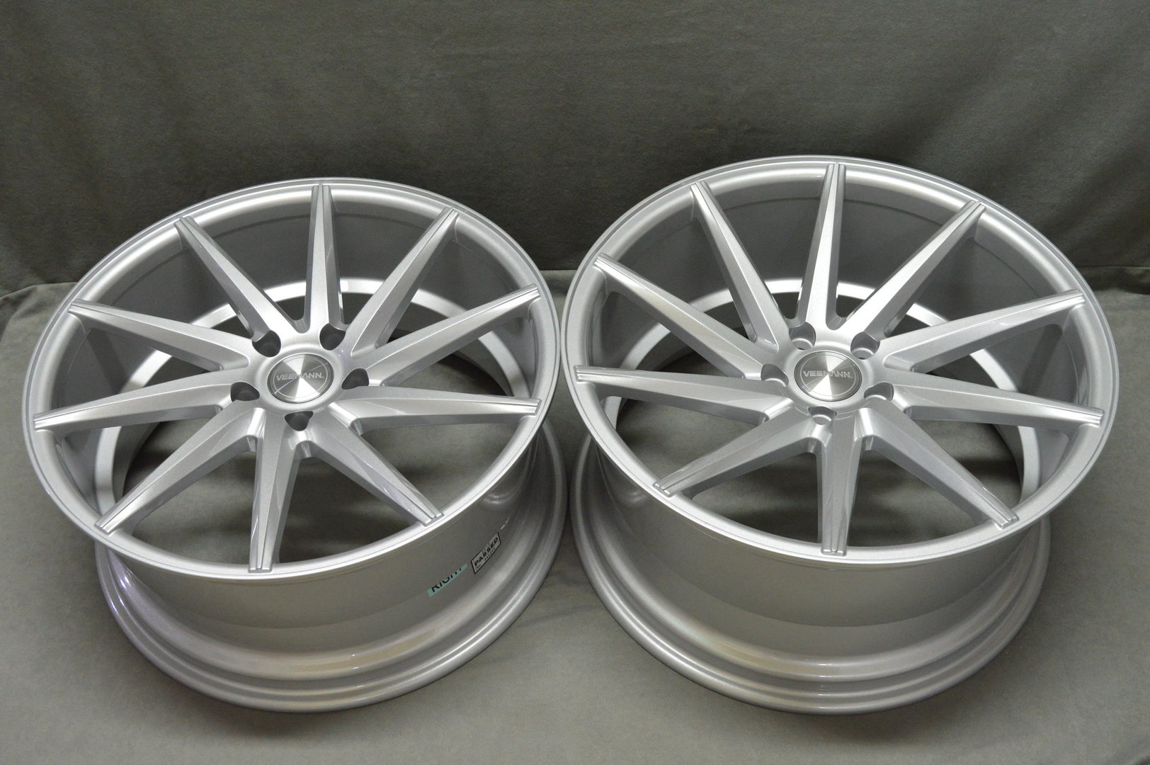 VEEMANN IFGER 20" 9J ET35 + 10J ET45 5x120 Silver - obrazek 6