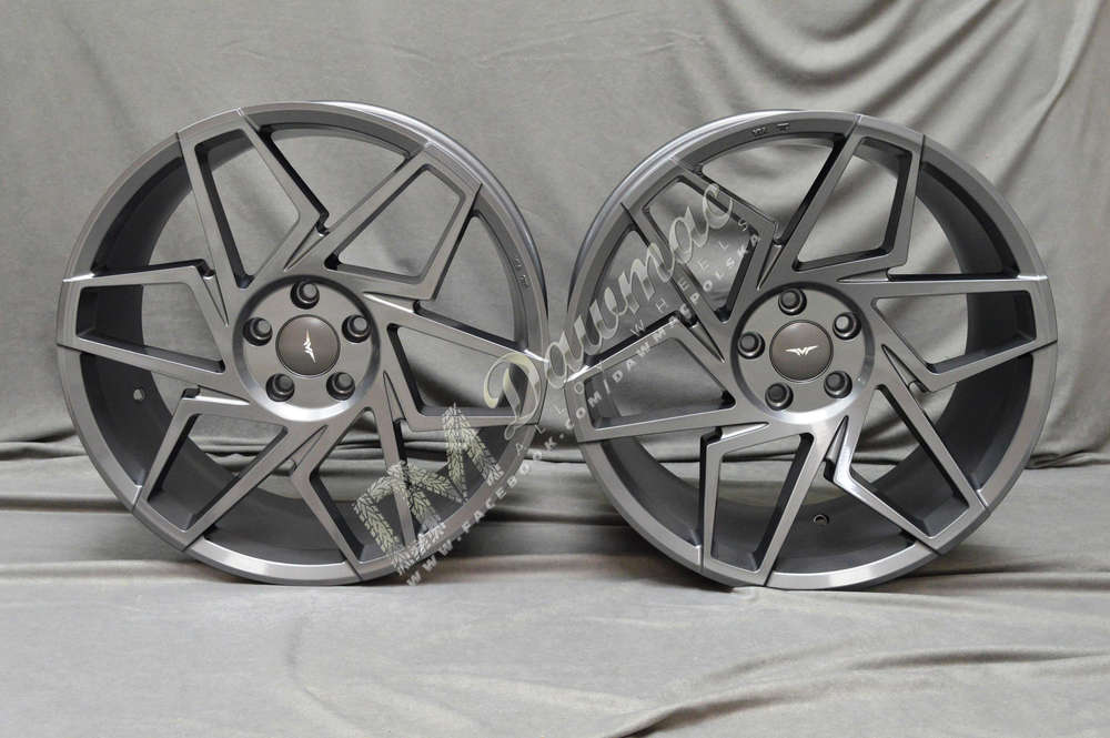 VEEMANN V-FS27R 19'' 8,5 ET42 + 9,5 ET40 5x112 Gun Metal