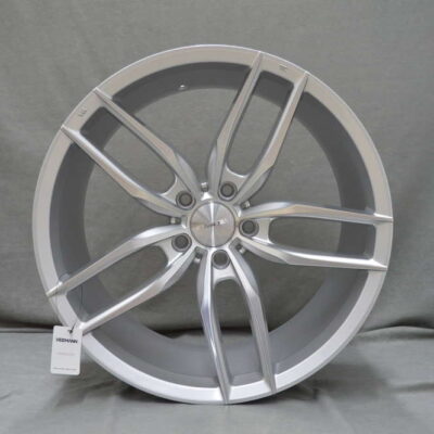 VEEMANN V-FS28 19" 9,5J ET42 5x112 Machined Silver