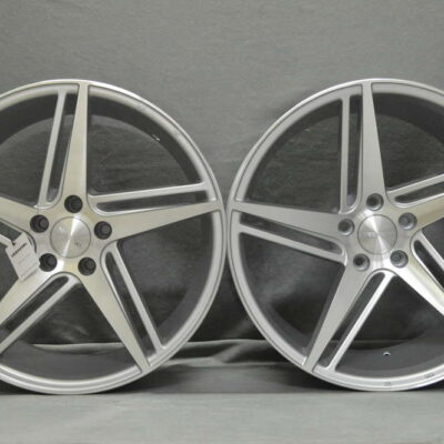VEEMANN V-FS31 19" 8,5J ET42 + 9,5J ET42 5x112 Silver Machined