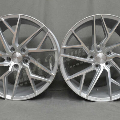 VEEMANN V-FS44 19'' 8,5J ET35 + 9,5J ET42 5x120 Silver Machined