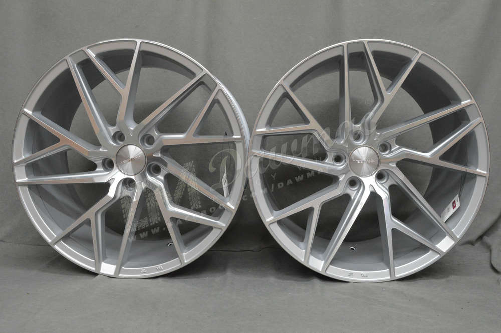 VEEMANN V-FS44 19'' 8,5J ET35 + 9,5J ET42 5x120 Silver Machined