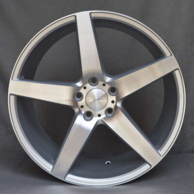 VEEMANN V-FS8 19" 8,5J ET35 5x120 Silver Machined