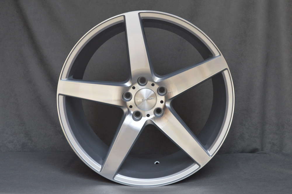 VEEMANN V-FS8 19" 8,5J ET35 5x120 Silver Machined