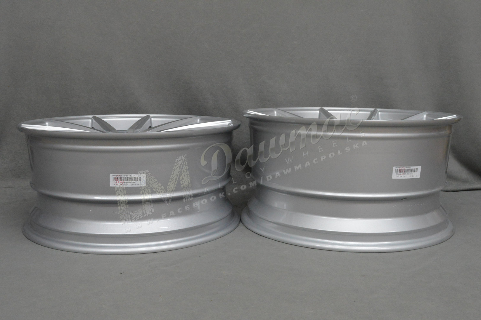 Veemann V-FS10 19" 8,5J ET42 + 9,5J ET42 5x112 Silver Machined Face - obrazek 8