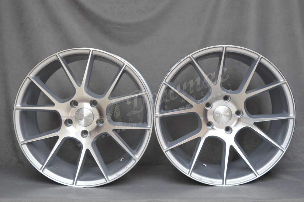 Veemann V-FS23 18" 8J ET42 + 9J ET40 5x112 Silver Machined