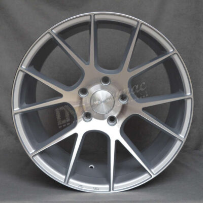 Veemann V-FS23 18" 9J ET38 5x120 Machined Silver