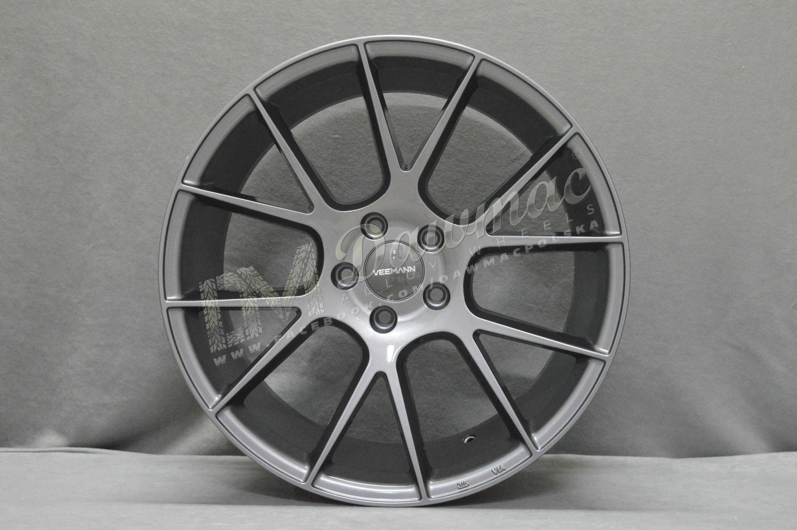 Veemann V-FS23 20" 8,5J ET35 + 10J ET42 5x112 Gloss Graphite - obrazek 2