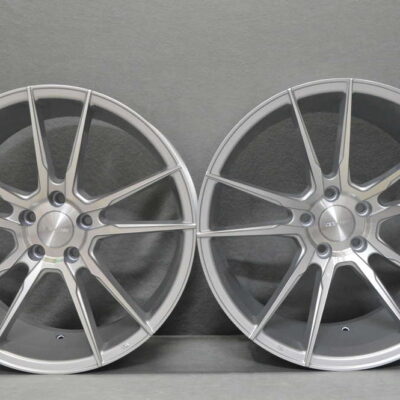 Veemann V-FS24 19" 8,5J ET42 + 9,5J ET40 5x112 Silver Machined