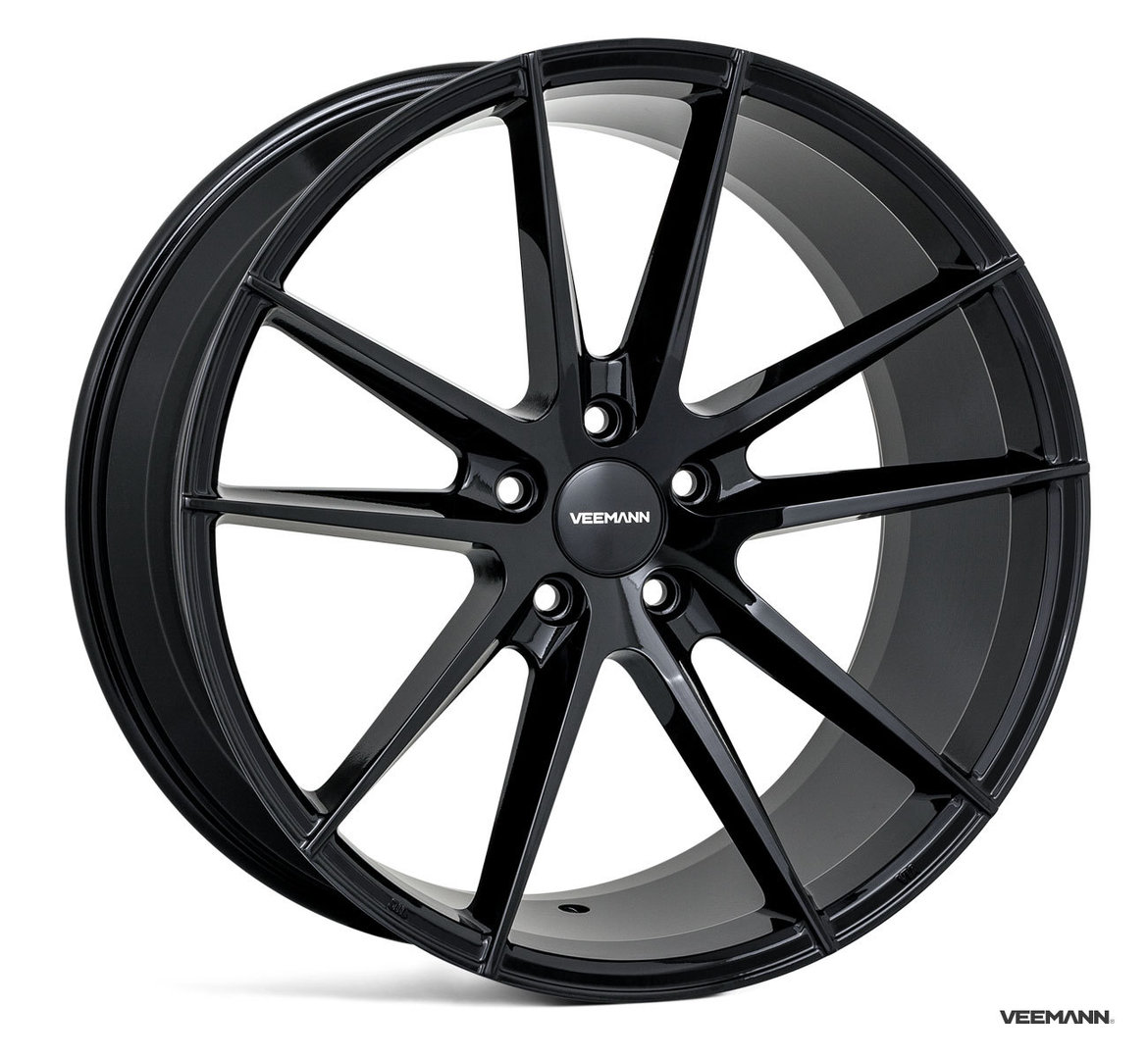 Veemann V-FS25 19" 8,5J ET42 5x120 Gloss Black - obrazek 2