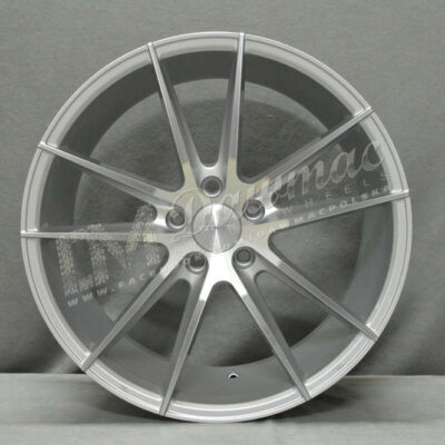 Veemann V-FS25 20" 10J ET43 5x120 Silver Machined