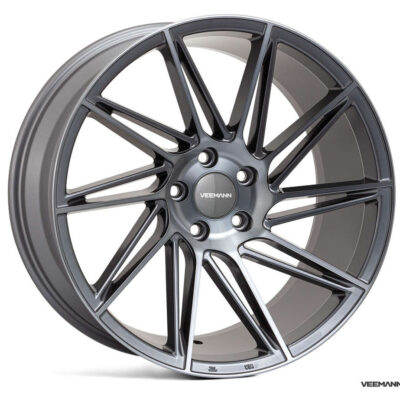 Veemann V-FS26 19" 8,5J ET42 + 9,5J ET42 5x112 Graphite Smoke Machined