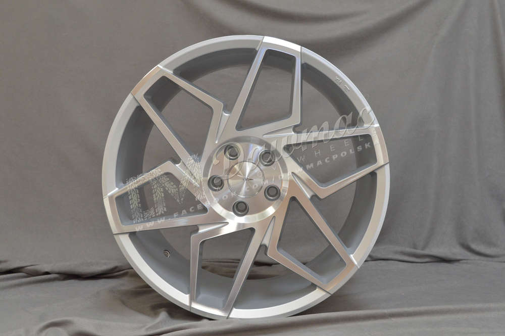 Veemann V-FS27R 19" 8,5J ET35 + 9,5J ET33 5x120 Silver Machined