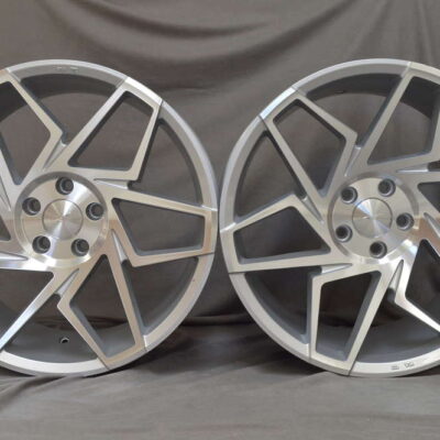 Veemann V-FS27R 19'' 8,5 ET42 + 9,5 ET42 5x112 Silver Machined