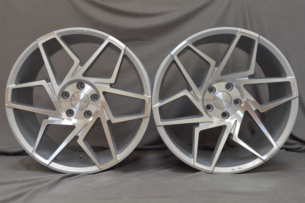 Veemann V-FS27R 19'' 8,5 ET42 + 9,5 ET42 5x112 Silver Machined