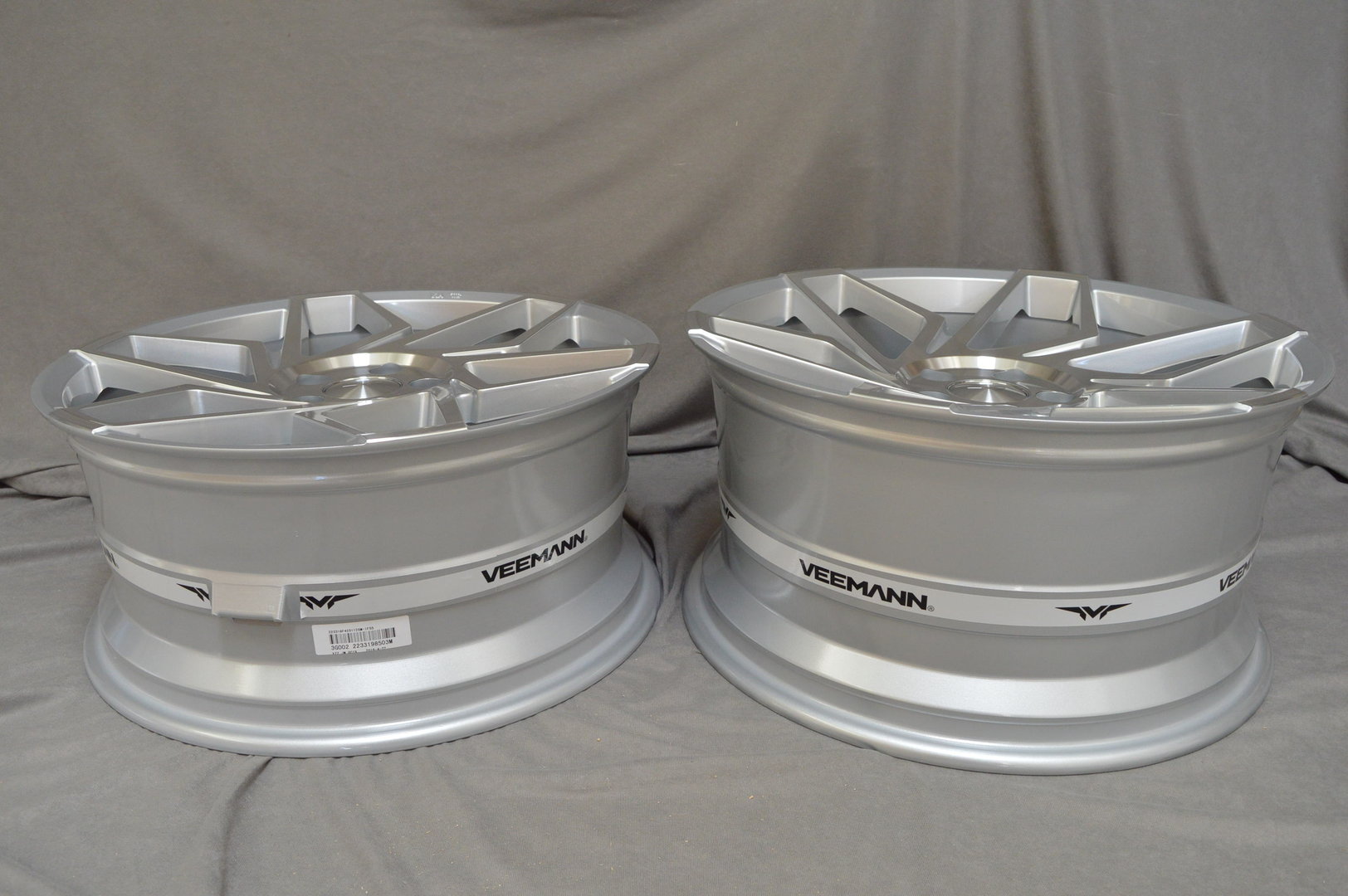 Veemann V-FS27R 19'' 8,5 ET42 + 9,5 ET42 5x112 Silver Machined - obrazek 7