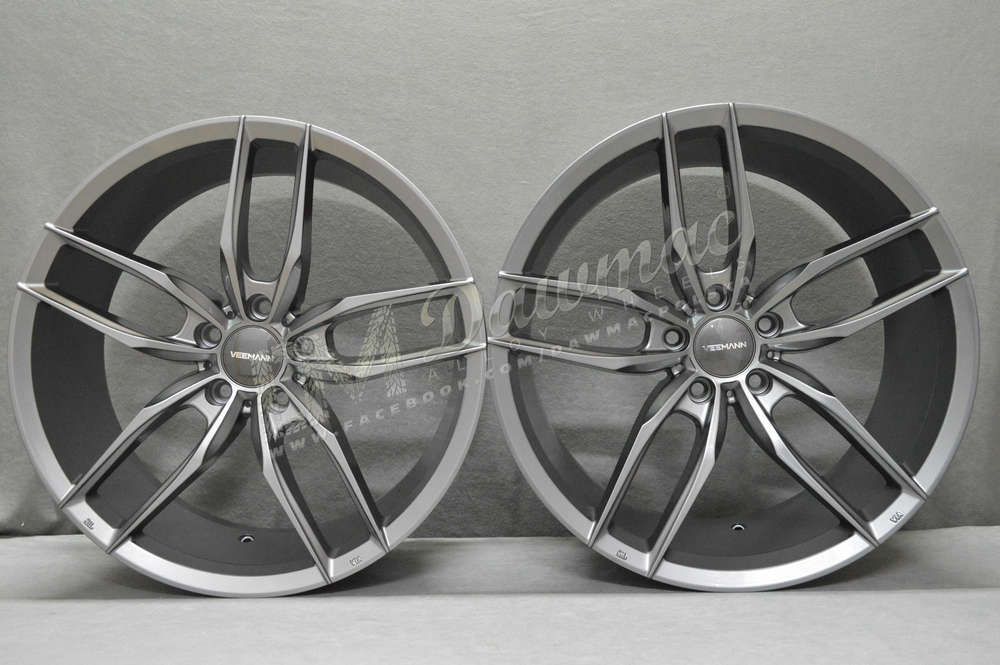 Veemann V-FS28 20" 8,5J ET38 + 10J ET42 5x112 Gloss Graphite