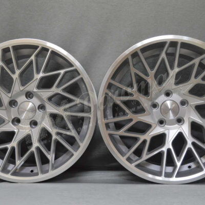 Veemann V-FS29R 19" 8,5J ET35 + 9,5J ET35 5x120 Silver Machined Face