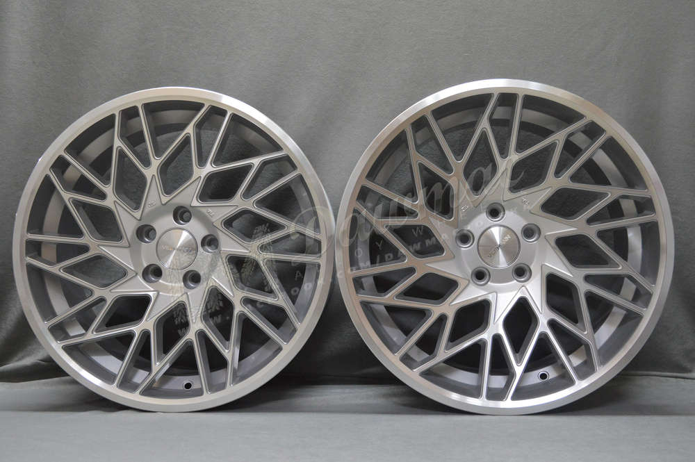 Veemann V-FS29R 19" 8,5J ET35 + 9,5J ET35 5x120 Silver Machined Face