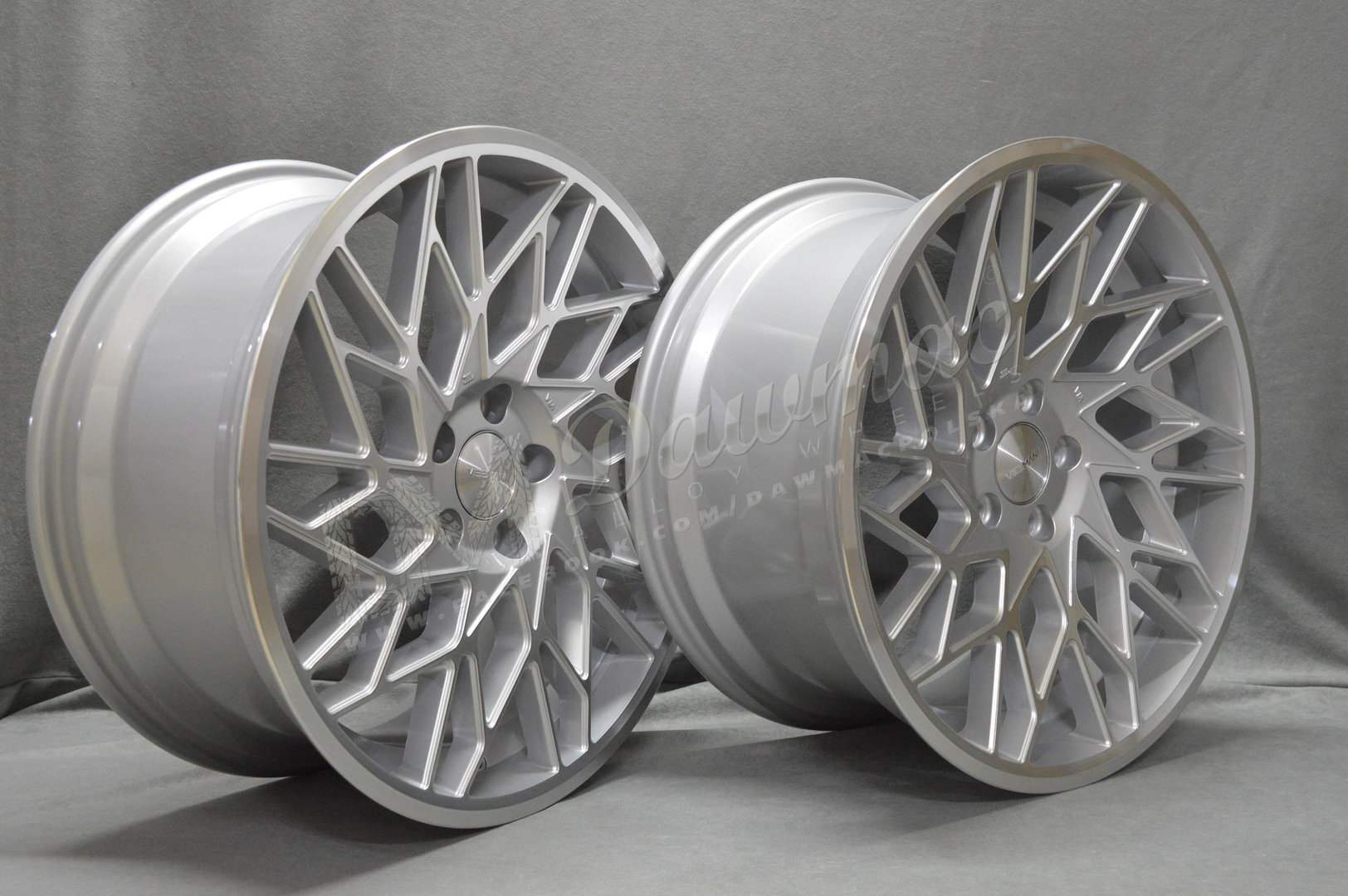 Veemann V-FS29R 19" 8,5J ET35 + 9,5J ET35 5x120 Silver Machined Face - obrazek 5