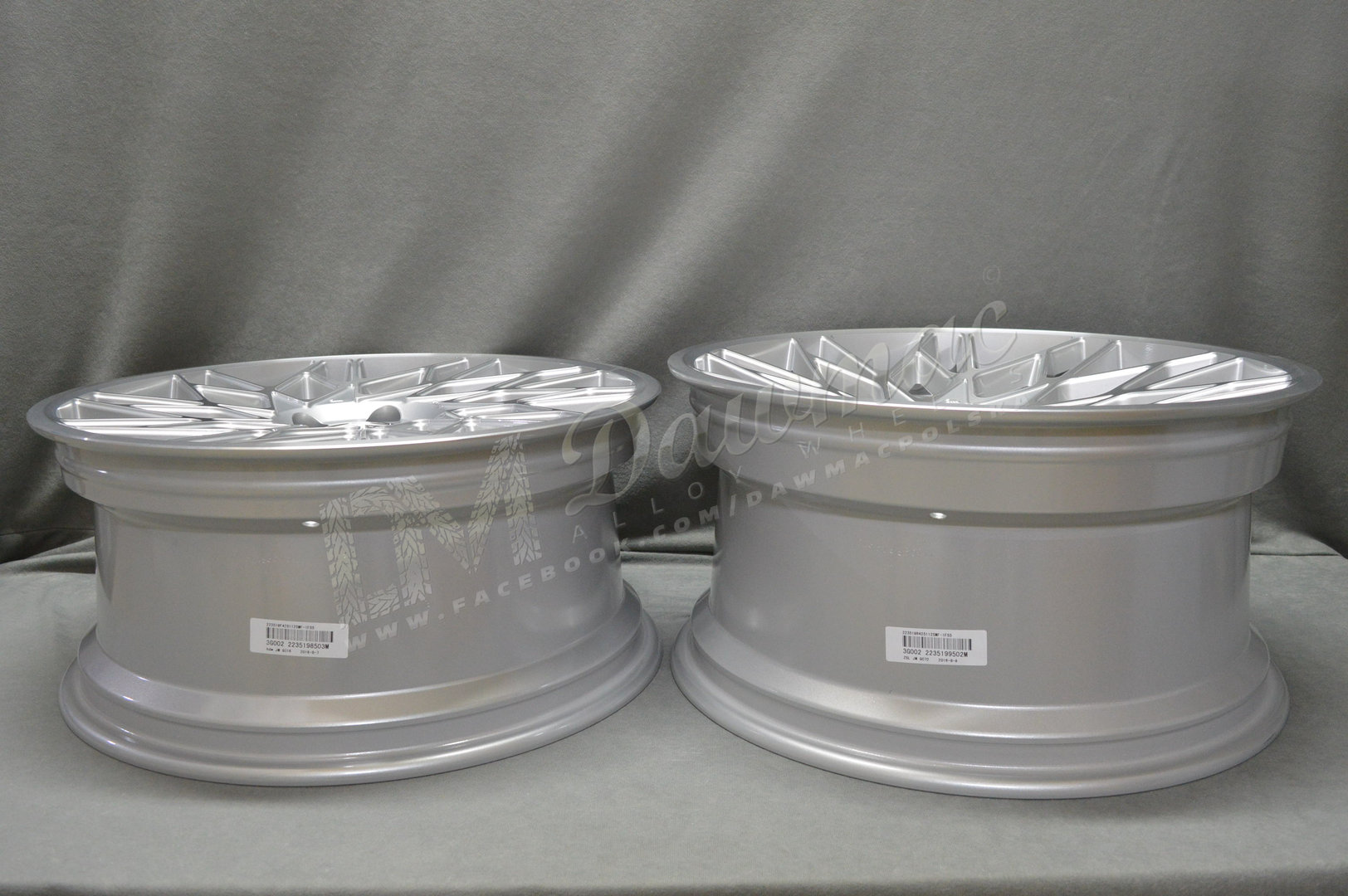 Veemann V-FS29R 19" 8,5J ET35 + 9,5J ET35 5x120 Silver Machined Face - obrazek 8