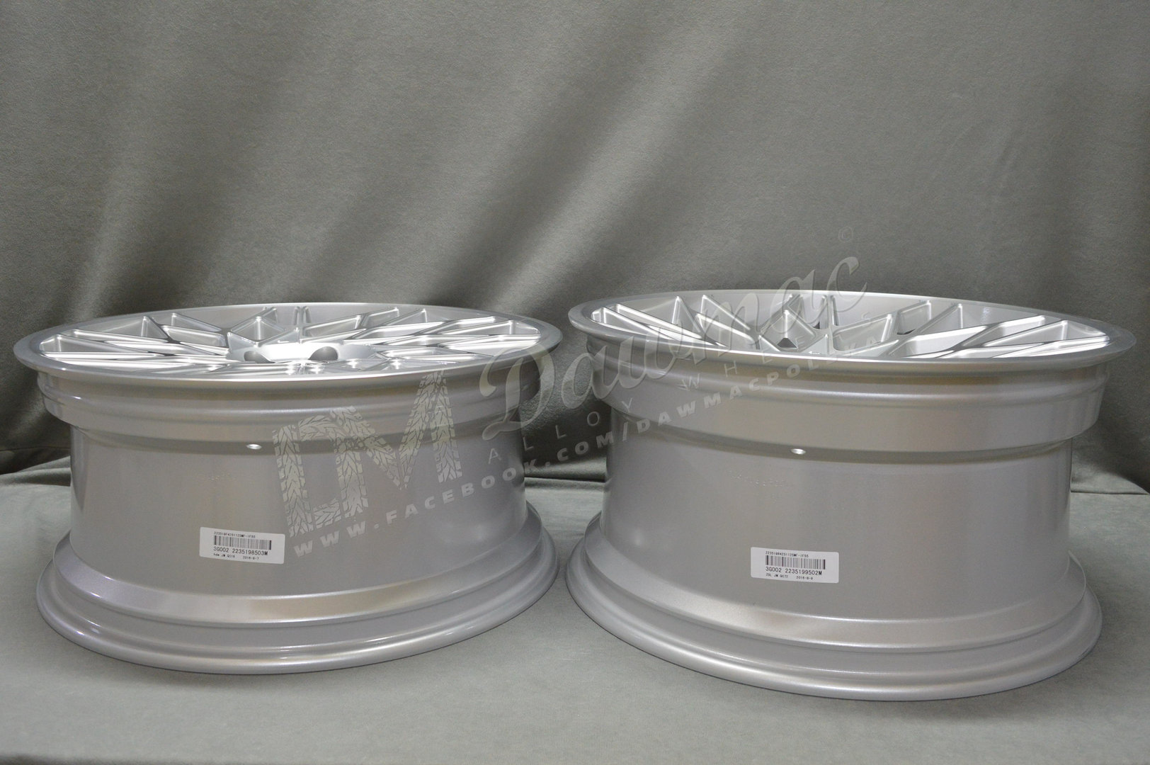 Veemann V-FS29R 19" 8,5J ET35 + 9,5J ET35 5x120 Silver Machined Face - obrazek 9