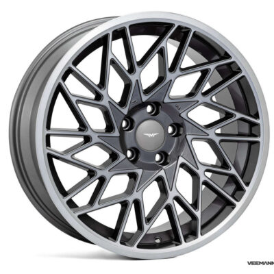 Veemann V-FS29R 19" 8,5J ET42 5x112 Graphite Smoke Machined