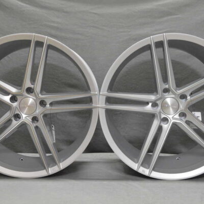 Veemann V-FS33 19" 8,5J ET42 + 9,5J ET42 5x112 Silver Machined